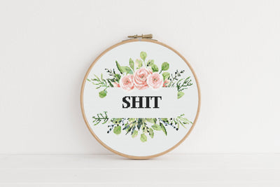 snarky cross stitch pattern, cross stitch pdf, funny stitch art, counted cross stitch, modern cross stitch, digital wall art, embroidery art