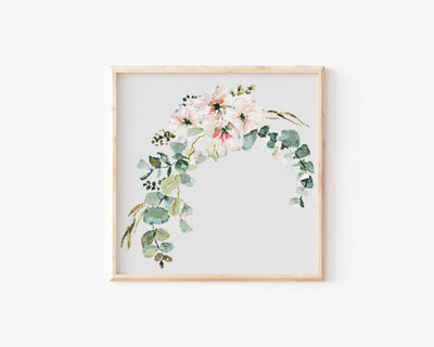 Florals Flower Cross Stitch Pattern, Instant Download PDF, Modern X Stitch, Plant Cross Stitch, Boho Home, Counted Cross Stitch, Gift Mom