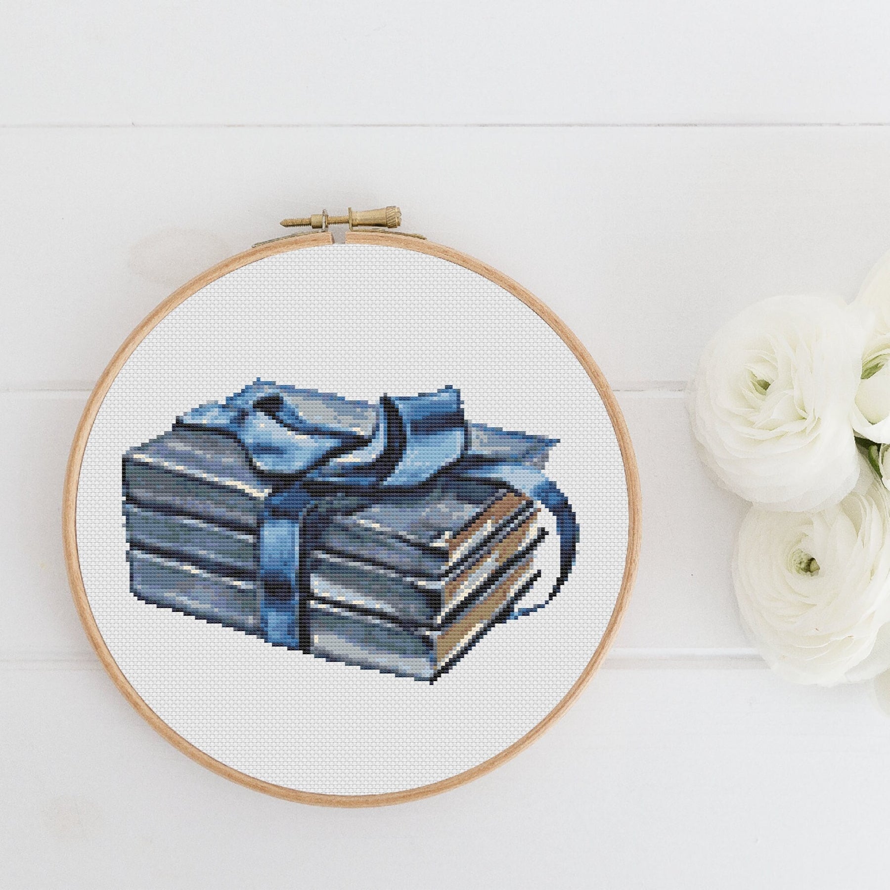 Books Cross Stitch Pattern #114 – Sacred Thread Design