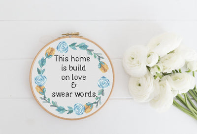 snarky cross stitch pattern, cross stitch pdf, funny stitch art, counted cross stitch, modern cross stitch, digital wall art, embroidery art