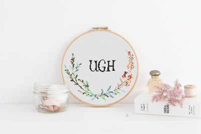 snarky cross stitch pattern, cross stitch pdf, funny stitch art, counted cross stitch, modern cross stitch, digital wall art, embroidery art