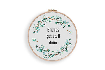 snarky cross stitch pattern, cross stitch pdf, funny stitch art, counted cross stitch, modern cross stitch, digital wall art, embroidery art