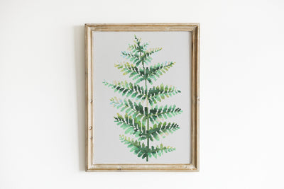 Cinnamon Fern Cross Stitch Pattern, Instant Download PDF, Aesthetic Room Decor, Modern Stitch Chart, Floral Boho Home Gift, Nursery Wall